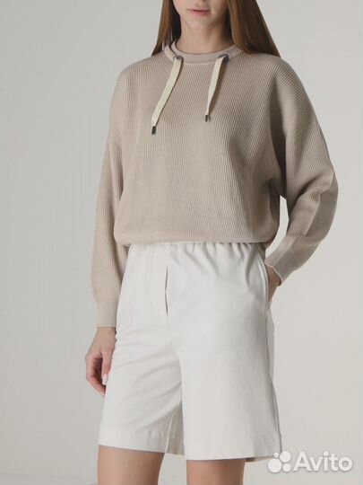 Шорты хлопковые Brunello Cucinelli