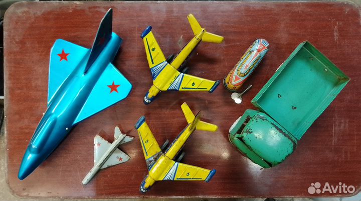 Игрушки металлические СССР