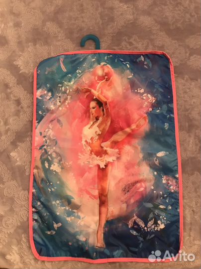 Купальник с чехлом для худож. гимнастики 116-128