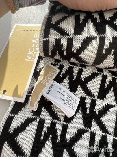 Шапка и шарф женский MK новый