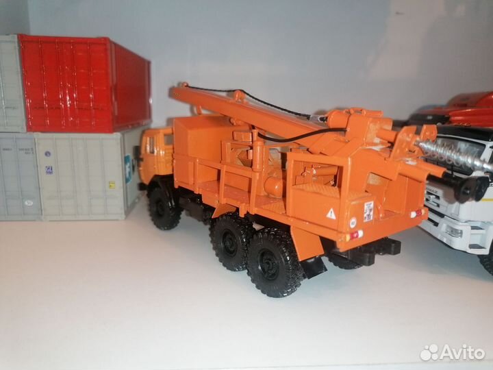 Модель буровая установка на базе камаз 4310/43118