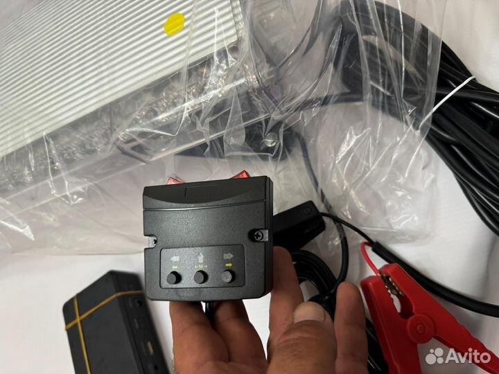 Мигалка желтая стробоскоп 100 см