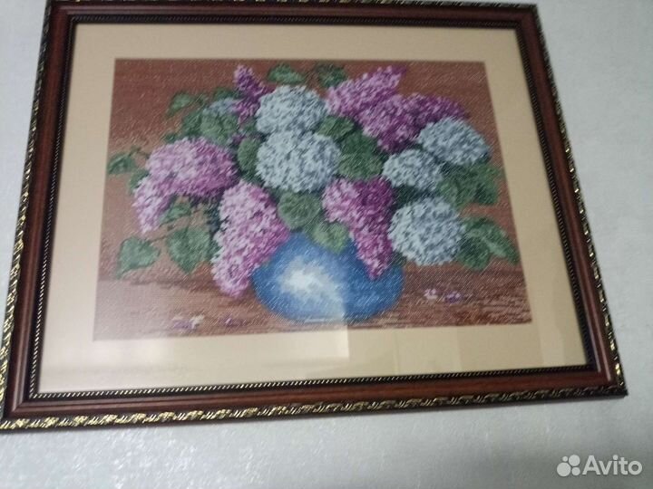 Картина- вышивка