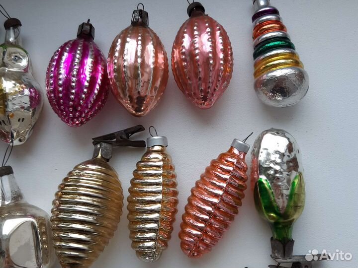 Елочные игрушки СССР