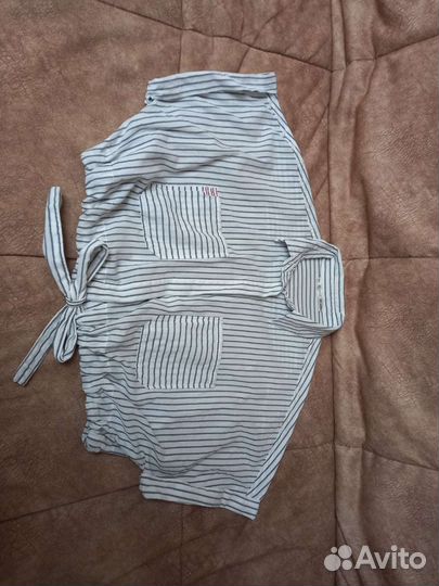 Рубашка укороченная, р.146, Gloria jeans