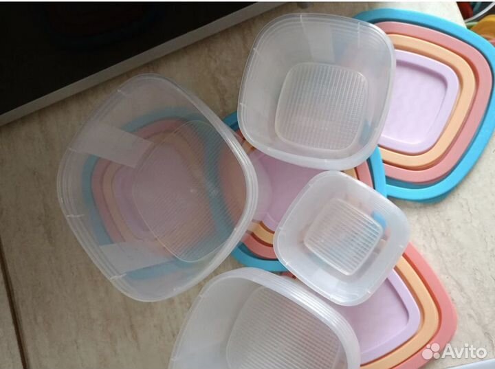 Контейнеры набор 21 шт новый