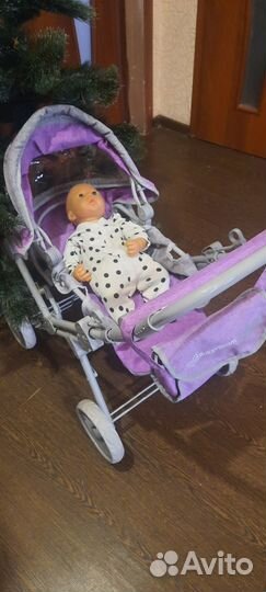 Коляска-трансформер для кукол