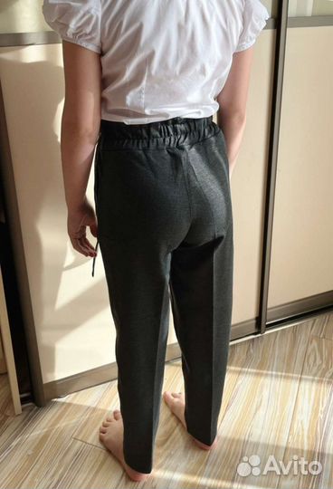 Брюки школьные теплый кашемир