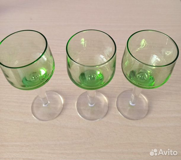 Рюмки винтаж 3 шт