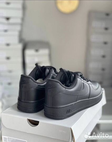 Кроссовки Nike Air Force 1 low Черные