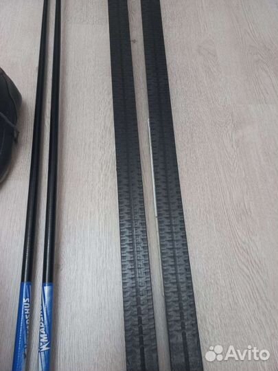 Лыжи madshus XC Trail (180см), палки, ботинки 39 р