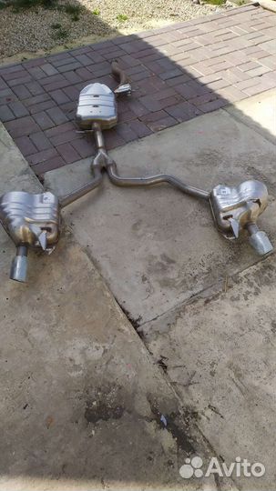 Глушитель audi a6 c7