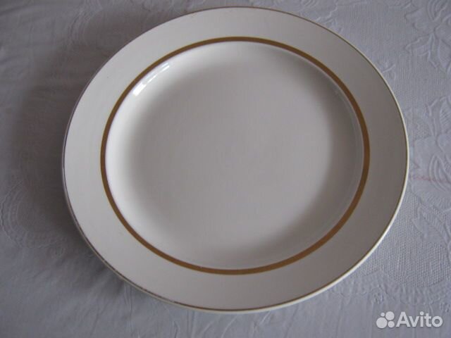 Блюдо фарфоровое СССР, 35 см диаметр