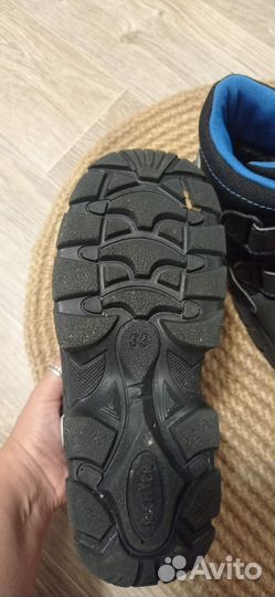 Ботинки на мальчика осень 33 размер