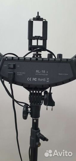 Кольцевая лампа Fosoto 45 см