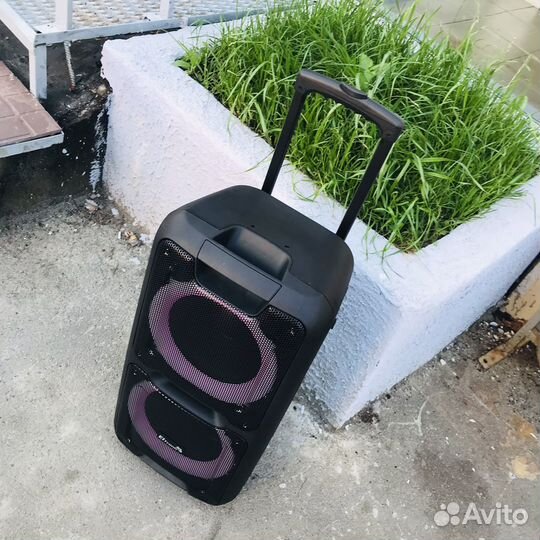 Bluetooth колонка напольная 80вт 20-14 караоке