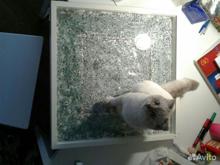 Рамка Ribba икеяглубокая с композицией из стекол