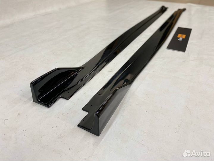 BMW F15 F85 лезвия на пороги paradigm
