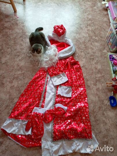 Костюм деда мороза взрослый