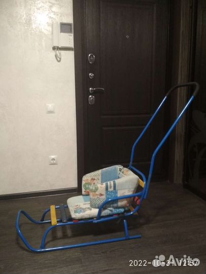 Детские зимние санки