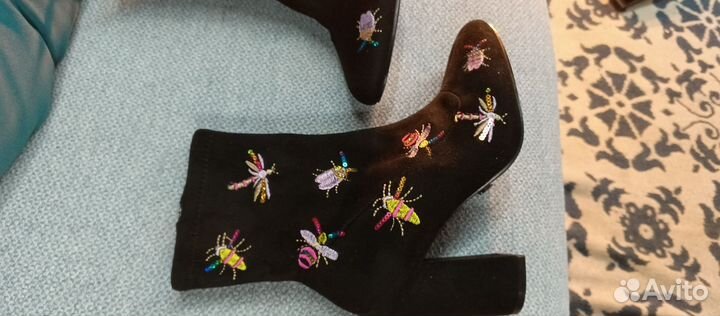 Ботильоны Франция велюр 37,5-38