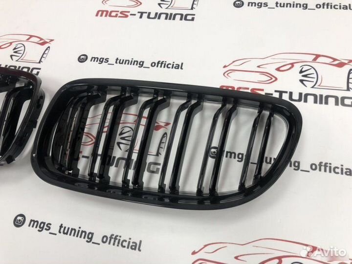 Ноздри BMW 3 серии E90 08-12 гг м3 черный глянец