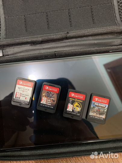 Nintendo switch oled с играми