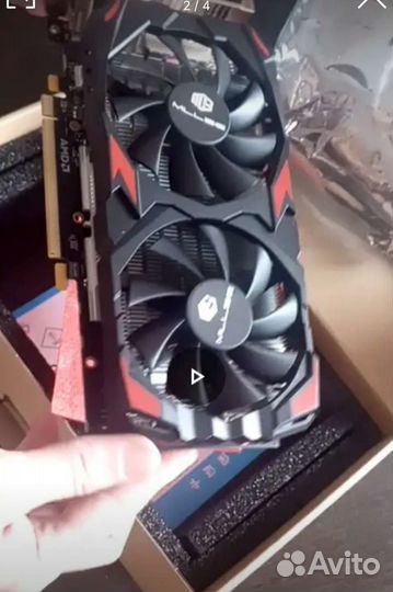 Видеокарта Millse rx580 8Gb
