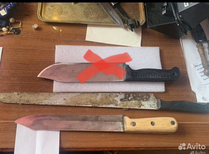 Нож большой бытовой СССР