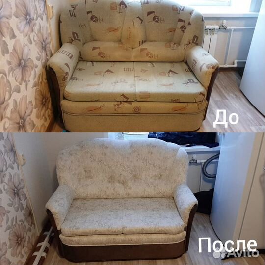 Обшивка, обивка, перетяжка и ремонт мягкой мебели