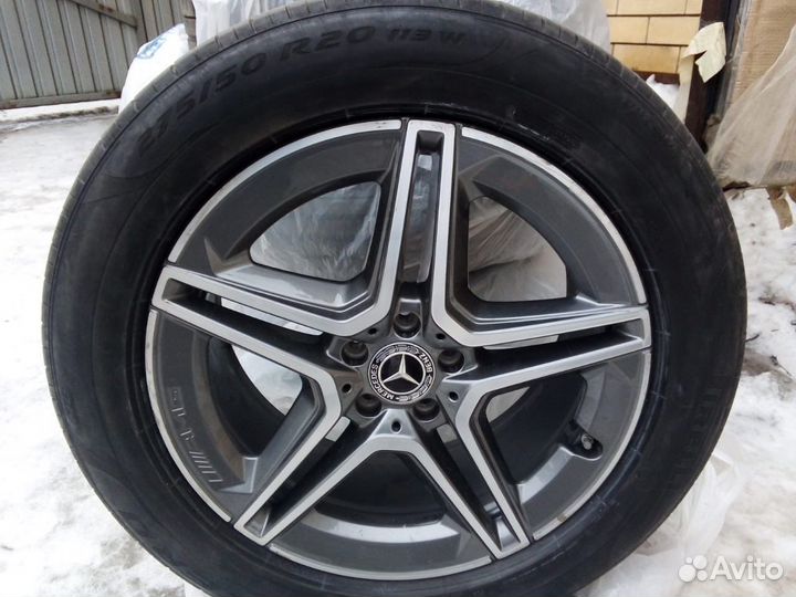 Колеса в сборе на mercedes gle v167 r 20