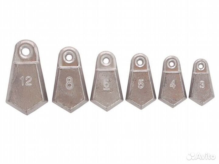 Грузило замок 0.5 унции - 14 грамм 6А