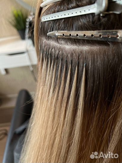 Микрокапсульное наращивание волос