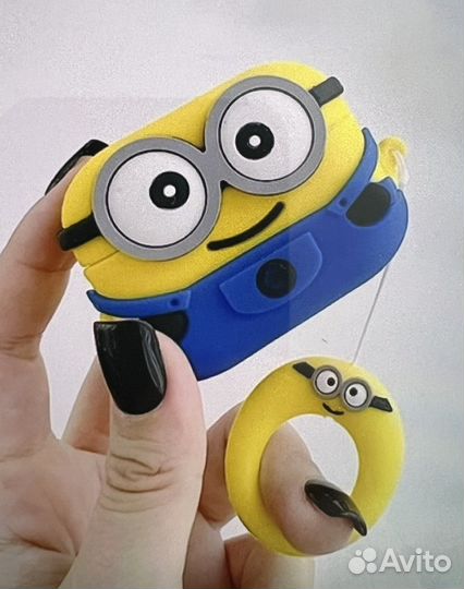 Чехол для наушников air pods 3 Миньон