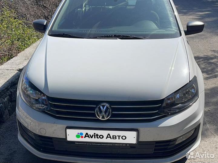 Volkswagen Polo 1.6 МТ, 2018, 75 000 км