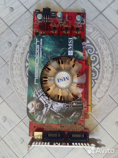 Видеокарта-Графический процессор N9800GT 512Mb 256
