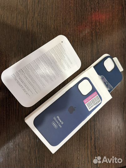 Apple silicone case для iPhone 13, оригинал