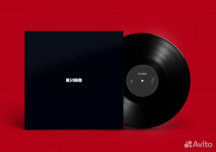 Кино — «Кино» (1990/2021) Black Vinyl