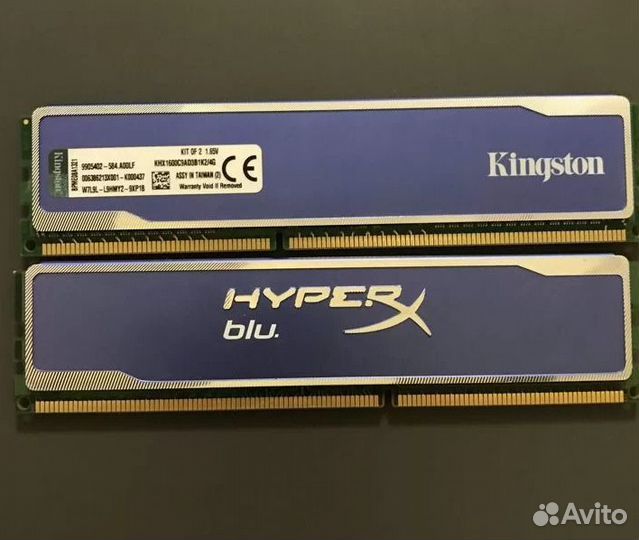 Оперативная память 2GB/4GB для компьютера