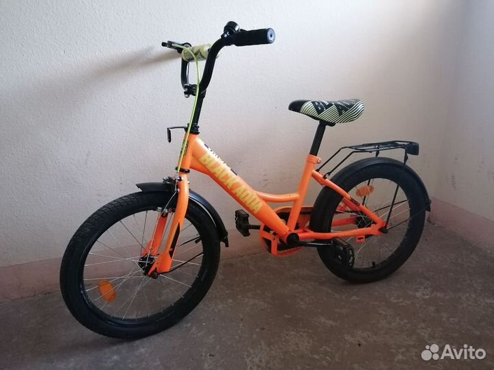 Велосипед детский Black aqua 18 радиус