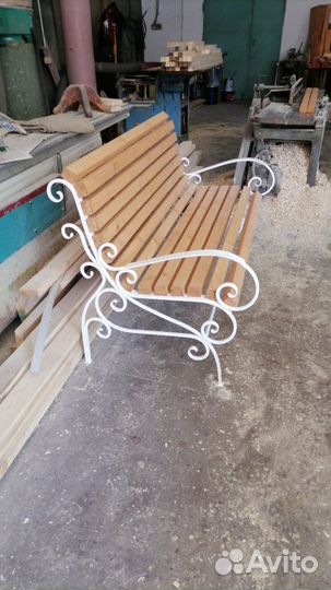 Кованые скамейки