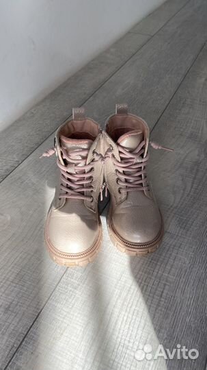 Продам ботинки для девочки, натуральная кожа