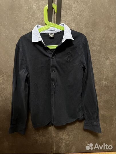 Рубашки на мальчика 9-10 лет 140 см