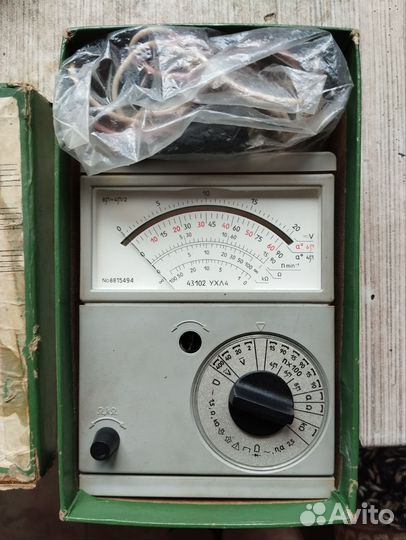 Мультиметр СССР устройство 43102