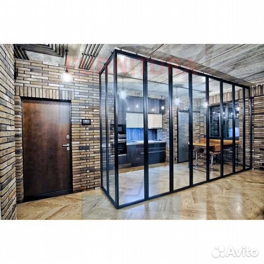 Алюминиевые перегородки. Стеклянные перегородки