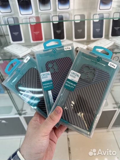 Карбоновые чехлы на iPhone