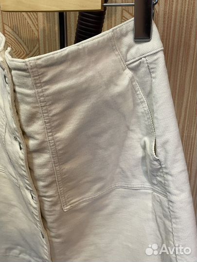 Юбка uniqlo вельветовая