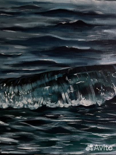 Картина маслом на холсте Ocean