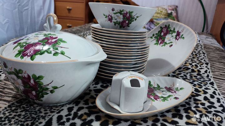 Фарфоровый сервиз гфз