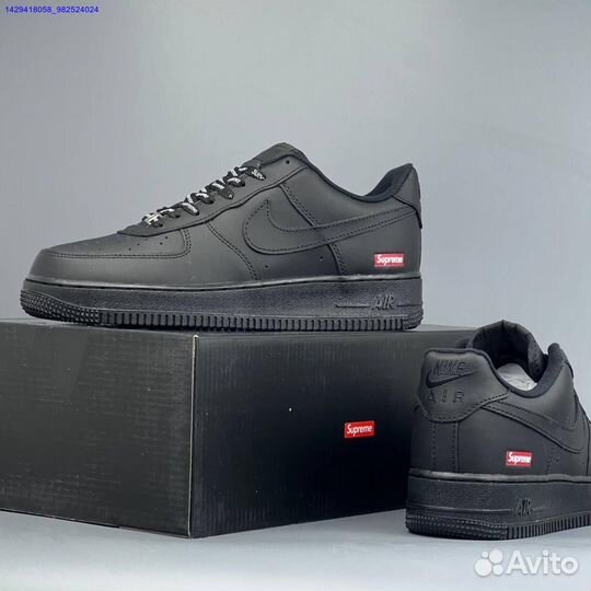 Кроссовки Nike Air Force 1 low Supreme (Арт.54933)